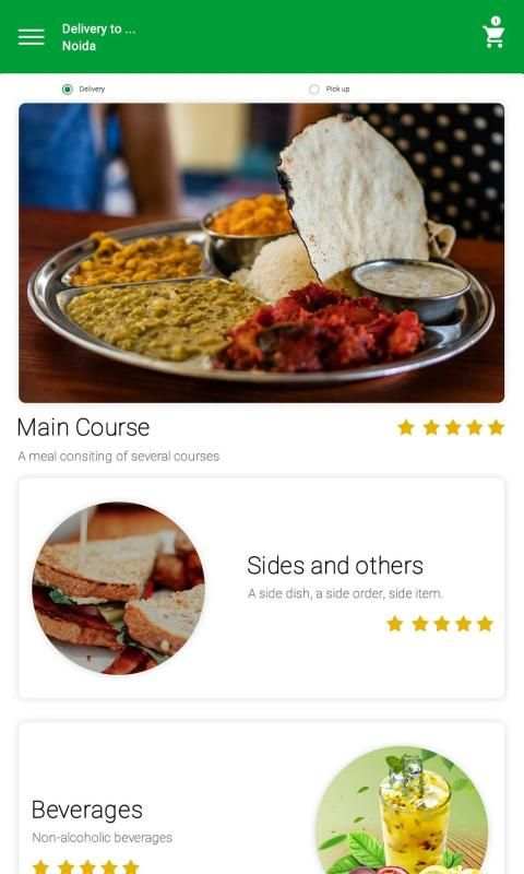 OHO Food Delivery स्क्रीनशॉट 2
