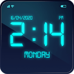 Clock LED Classic - Digital Live Wallpaper आइकन