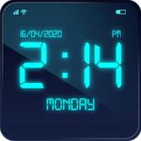 Clock LED Classic - Digital Live Wallpaper