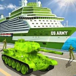 US Military Cargo Transport: Army Ship Simulator