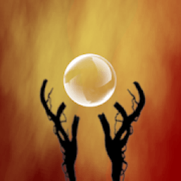 Bubble Alone - Endless Running Game أيقونة