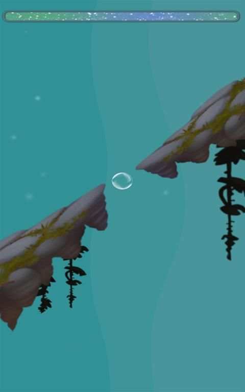 Bubble Alone - Endless Running Game screenshot 1
