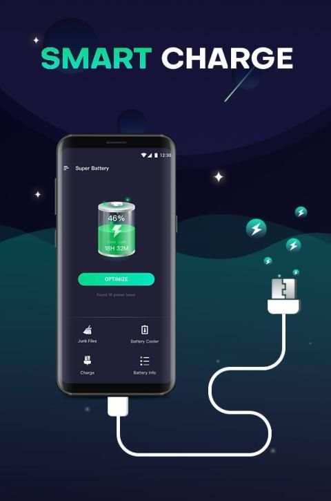 Super Battery -Battery Doctor & Battery Life Saver screenshot 2