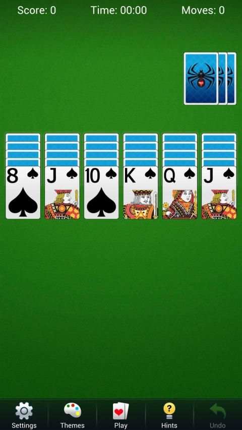 Spider Lite - Brand New Solitaire Card Game screenshot 5