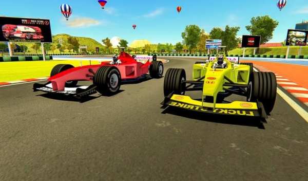 Formula Racing Car Games - Highway Car Drive स्क्रीनशॉट 1