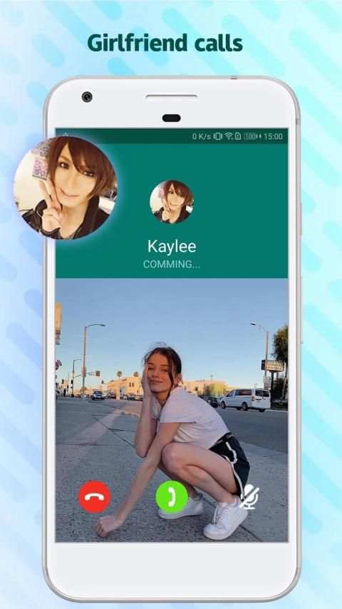 Beauty Fake Messenger Chat screenshot 2