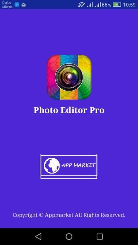 Photo Editor Pro स्क्रीनशॉट 1