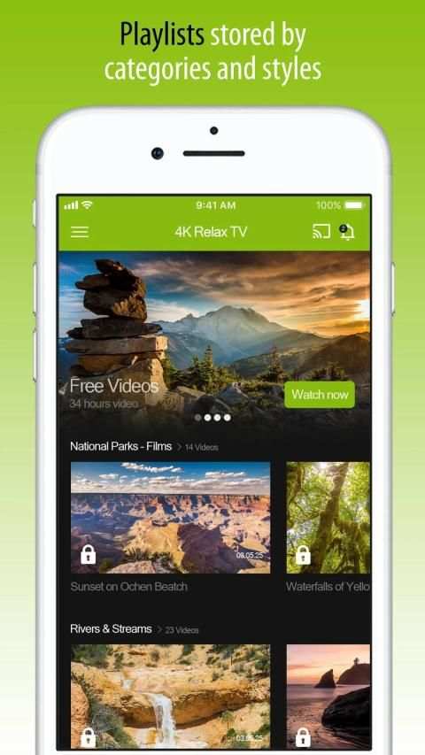 4K Nature Relax TV स्क्रीनशॉट 2