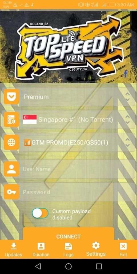 TOPSPEED VPN screenshot 1