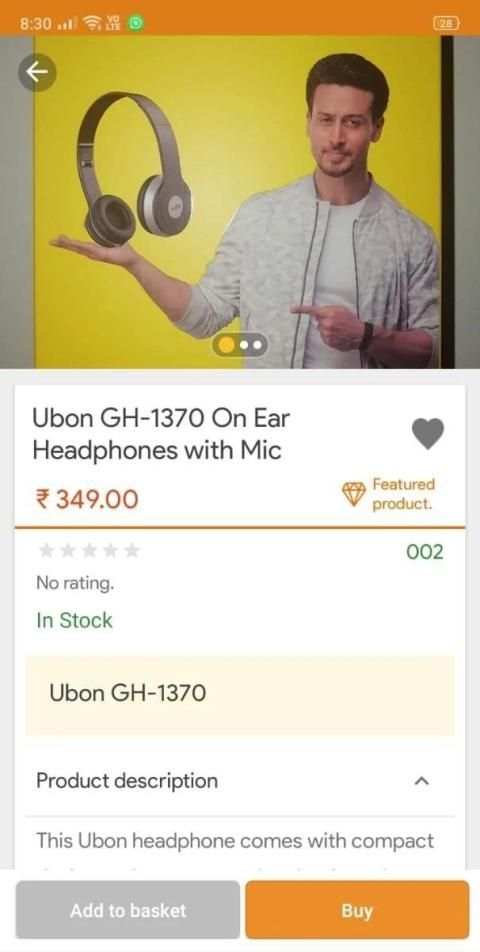 Pi7 Shop screenshot 1
