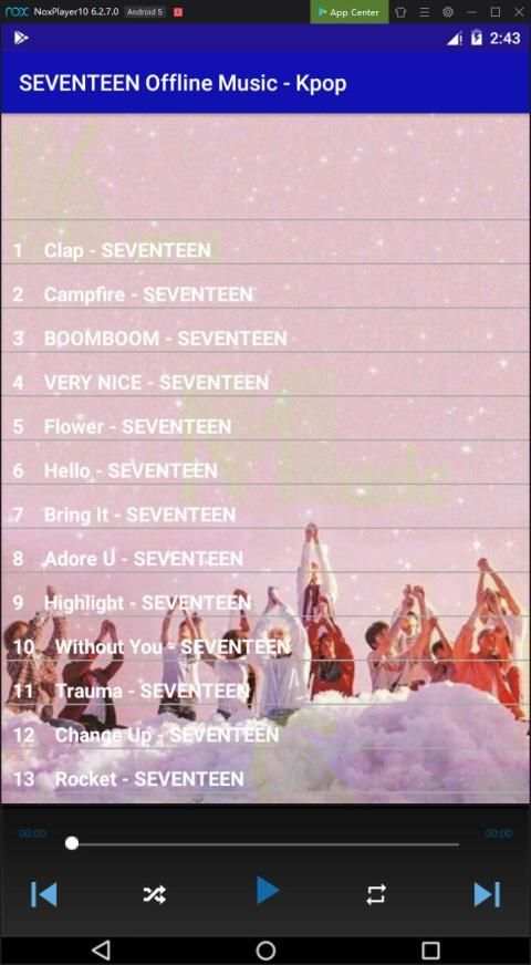 SEVENTEEN Offline Music - Kpop screenshot 2
