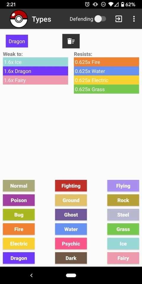 PoGo Types स्क्रीनशॉट 4