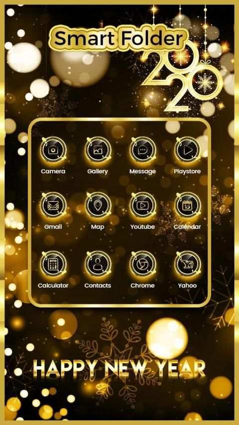 New Year Launcher 2020 screenshot 2