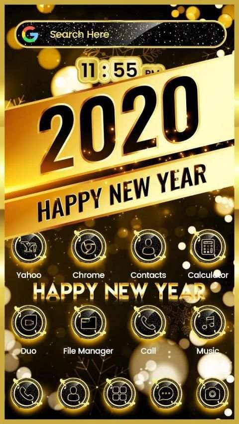 New Year Launcher 2020 स्क्रीनशॉट 5
