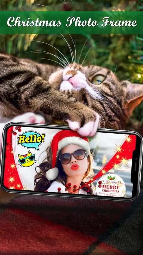 Christmas Photo Frames 2019 - Xmas Photo Editor screenshot 4