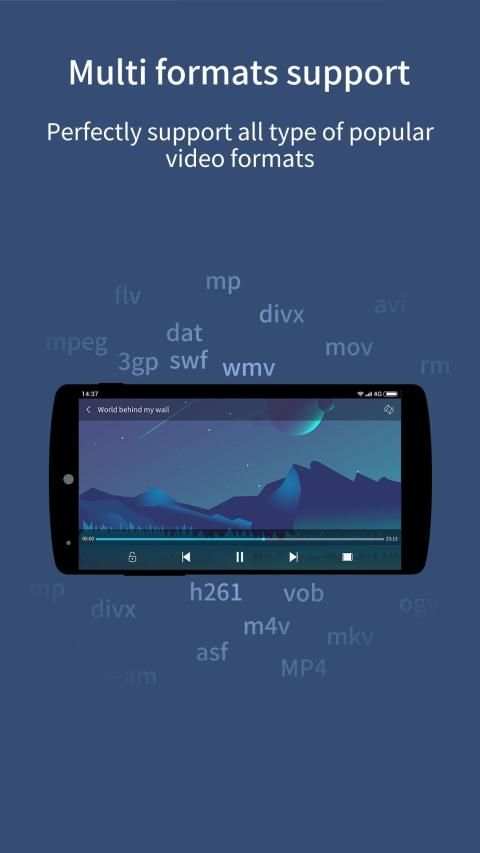 MoPlayer - Free Video Player for Android screenshot 1