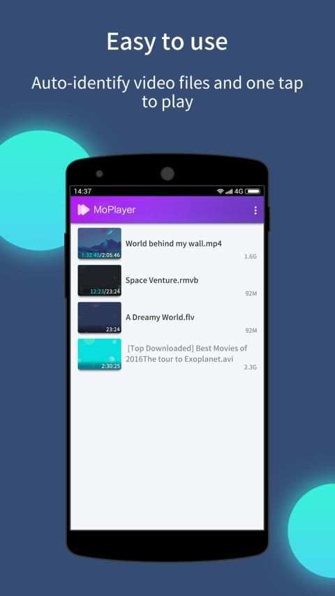 MoPlayer - Free Video Player for Android screenshot 3