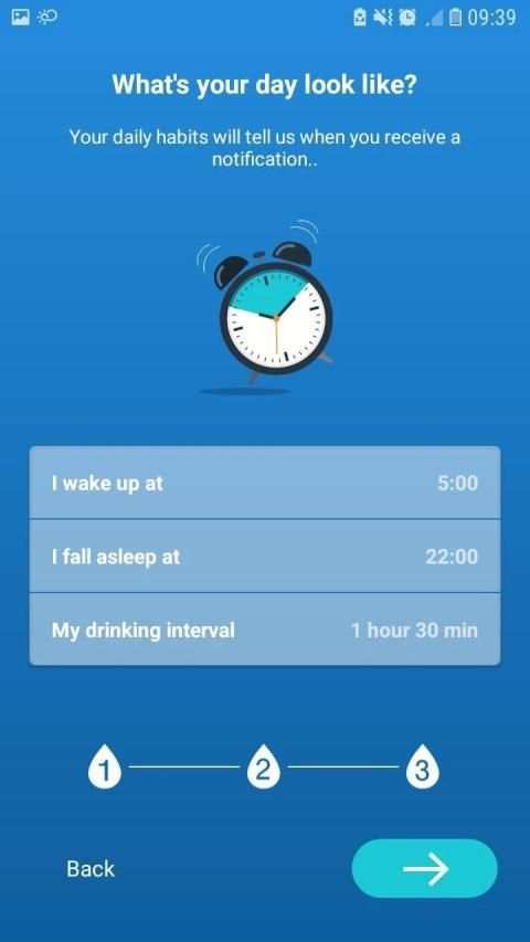 Drink Water Reminder - Alarm screenshot 2