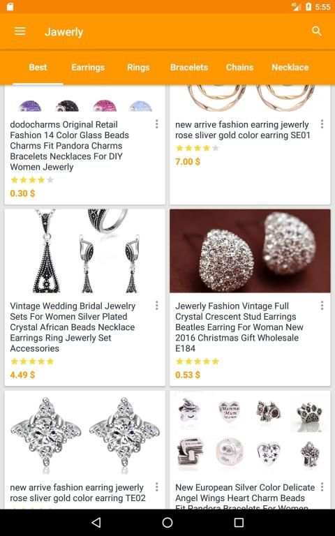 Electronics and clothes shopping screenshot 4