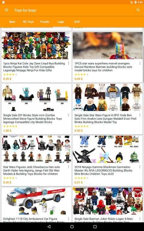 Electronics and clothes shopping screenshot 18