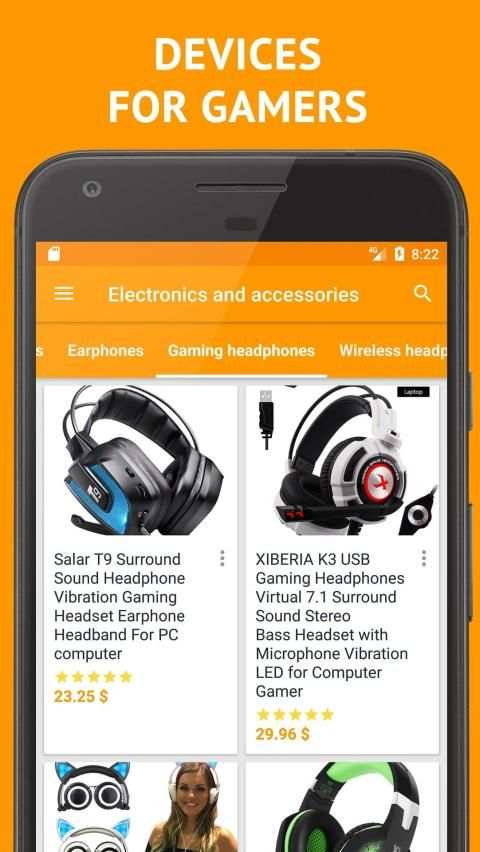 Electronics and clothes shopping screenshot 34