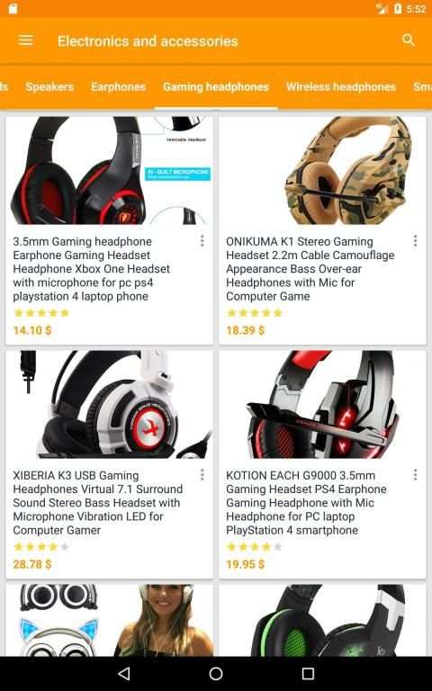 Electronics and clothes shopping screenshot 13