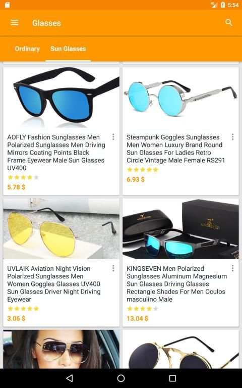 Electronics and clothes shopping screenshot 8