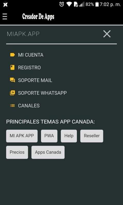 Apk Creador Miapk screenshot 1