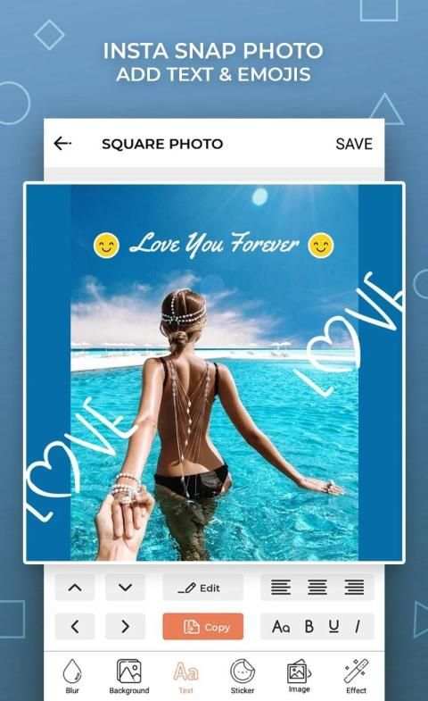 Square Photo for Instagram Post and WhatsApp dp screenshot 2
