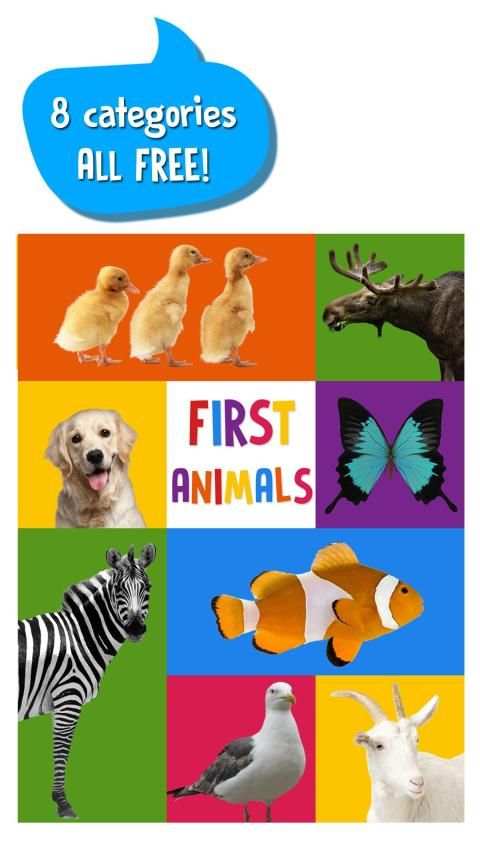 First Words for Baby: Animals screenshot 10