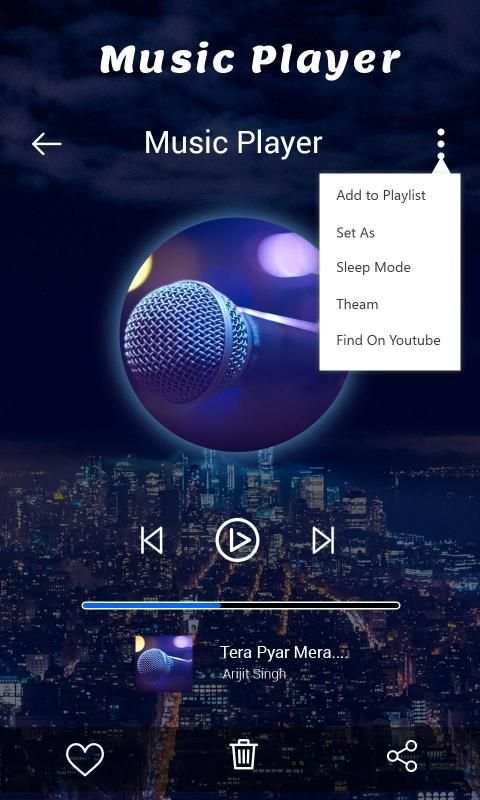 Jiyo Music player - For Jio music player स्क्रीनशॉट 2