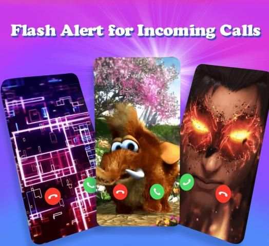 Super Call Flash - Color Phone, Call Screen Themes स्क्रीनशॉट 3