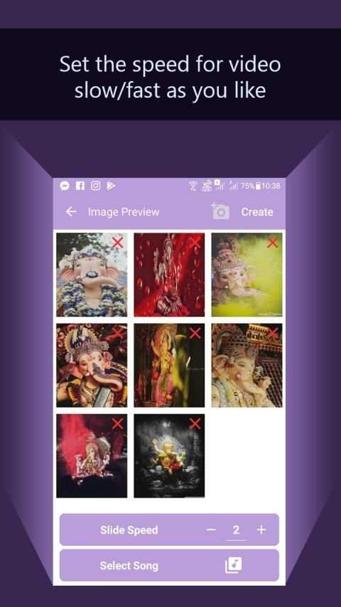 Make Slideshow - Photo To Video स्क्रीनशॉट 6