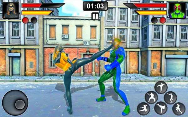 Real Kung Fu Fighting Game-Ultimate fighting Arena स्क्रीनशॉट 7