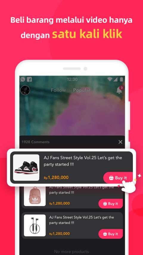 Vseek - video pendek & penawaran menarik screenshot 3