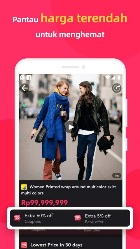 Vseek - video pendek & penawaran menarik screenshot 2