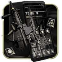 Black Machine Gun Theme