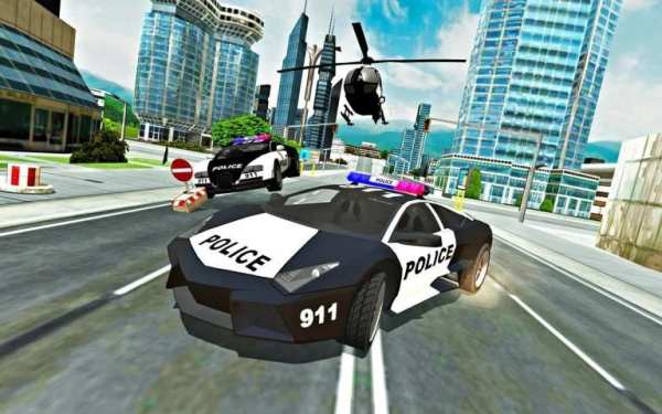Cop Driver - Police Car Racing Simulator स्क्रीनशॉट 1