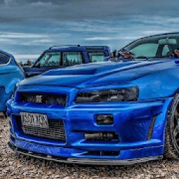 Skyline GTR Car Drift Simulator आइकन