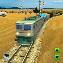 ikon 3D Triain Driving Sim - Railway Crossing Game