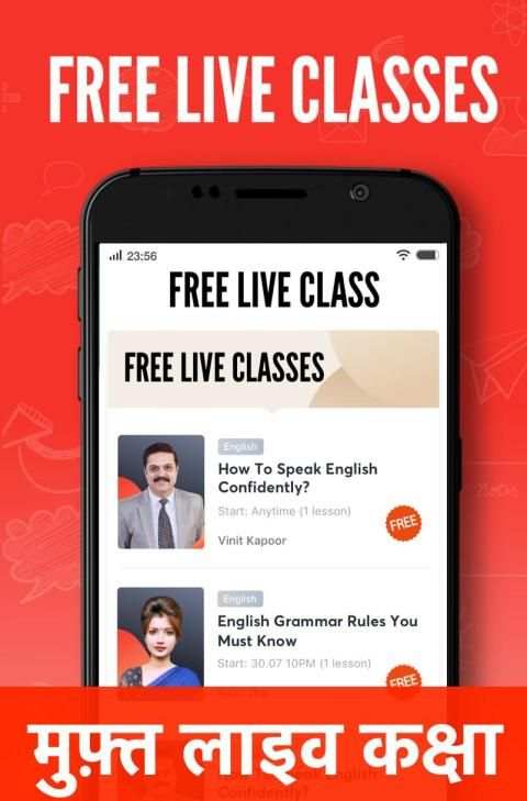 Live English Classes अंग्रेज़ी बोलना सीखें screenshot 3