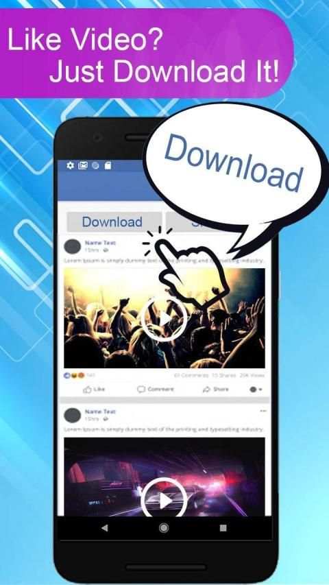 HD Video Saver for Facebook - Easy Video Download screenshot 4