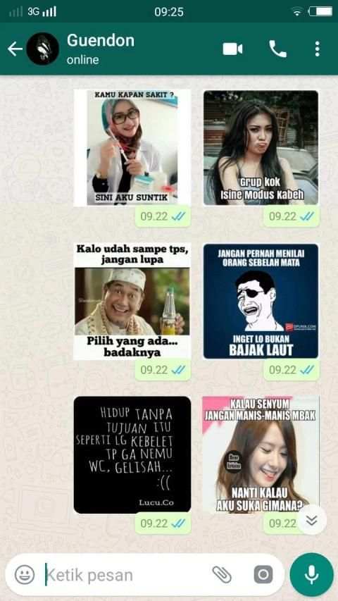 Meme Perang Gambar Lucu Stiker WA screenshot 11