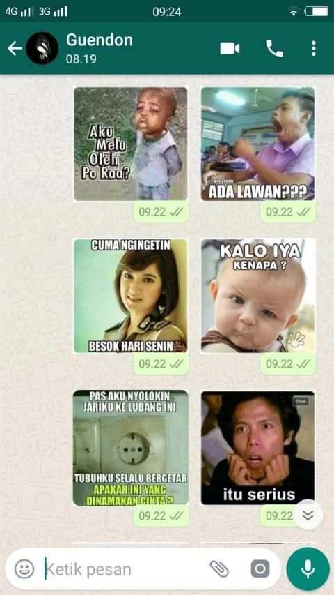 Meme Perang Gambar Lucu Stiker WA screenshot 16