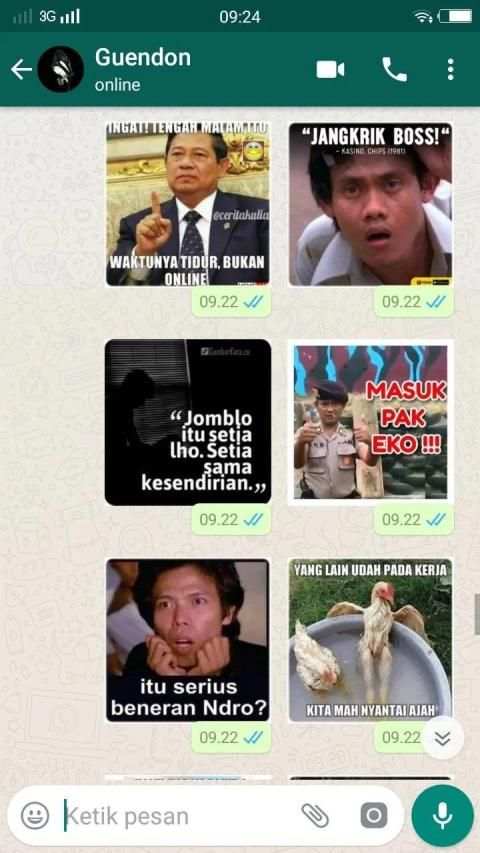 Meme Perang Gambar Lucu Stiker WA screenshot 10