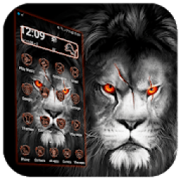 ikon Tema Black Horror Lion