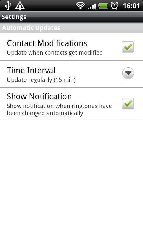 Group Ringtone Lite screenshot 3
