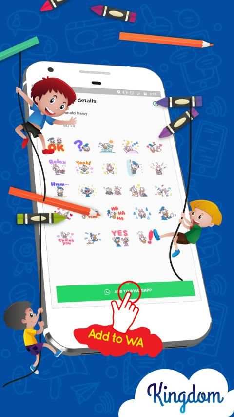 Magic Kingdom Sticker for WhatsApp screenshot 2