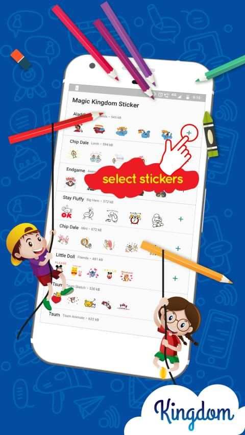 Magic Kingdom Sticker for WhatsApp screenshot 3