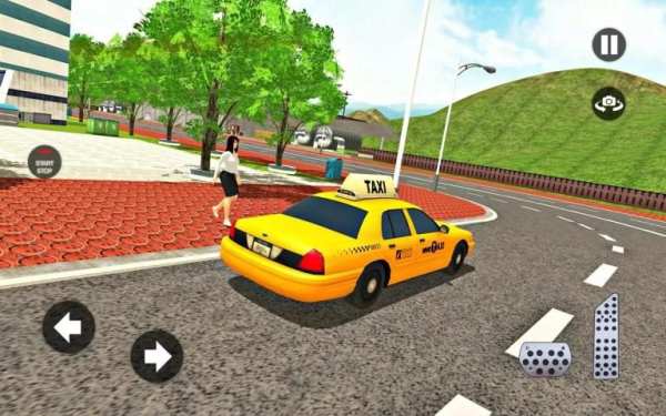 Real Taxi Car Simulator Driver screenshot 2